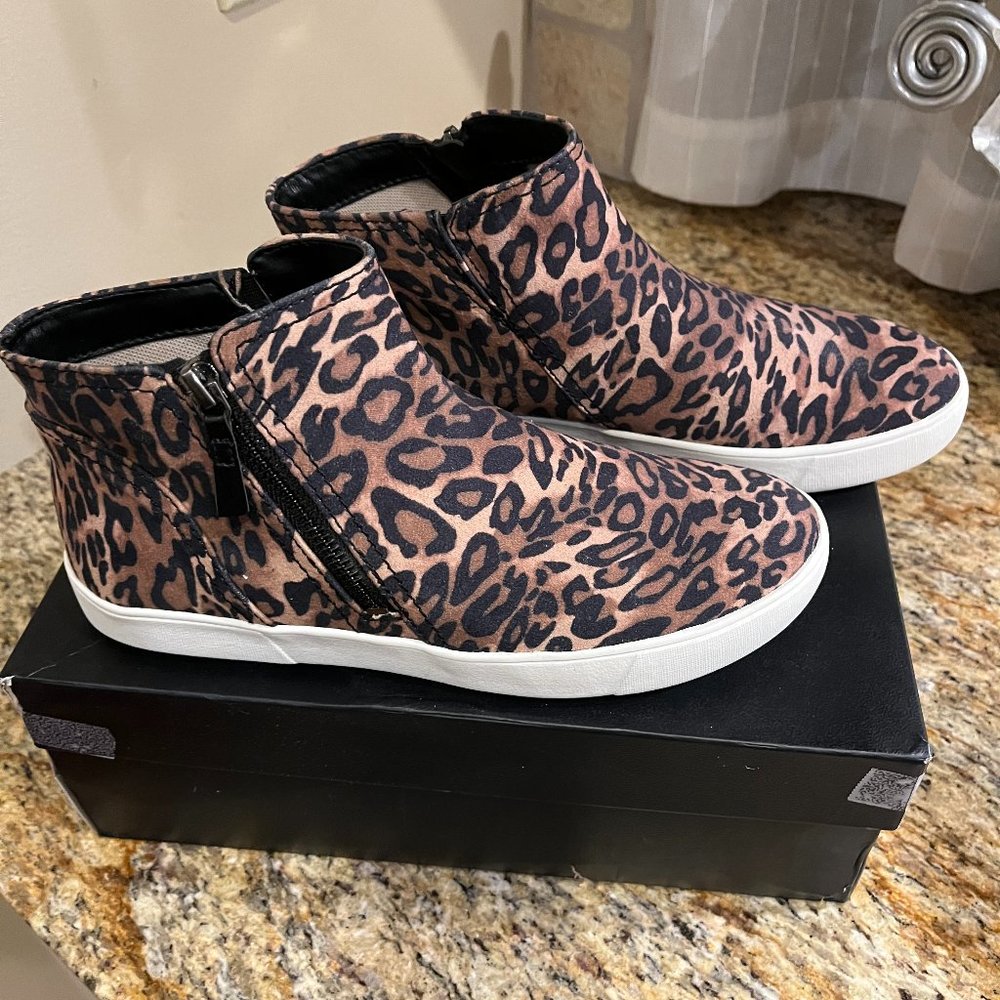 Naturalizer Leopard Print Miranda Boot 7.5 M NWOT